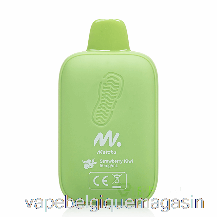 Vape Belgique Metaku Moonwalk 9000 Jetable Fraise Kiwi